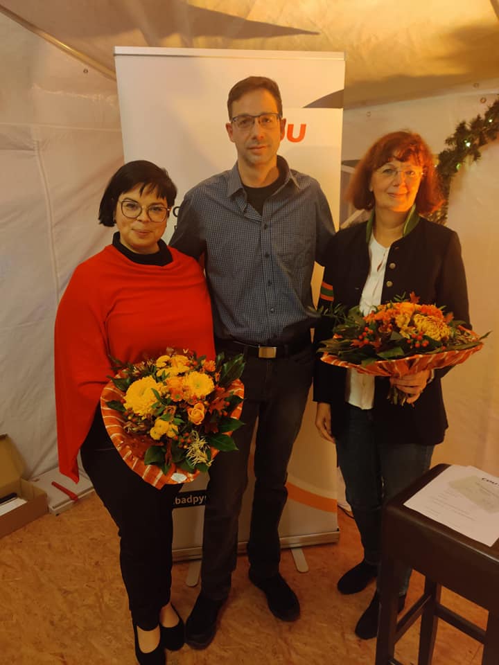 Anja Grages (Vorsitzende), Stephan Pechmann (stellv. Vorsitzender), Brigitte Nagel (stellv. Vorsitzende)