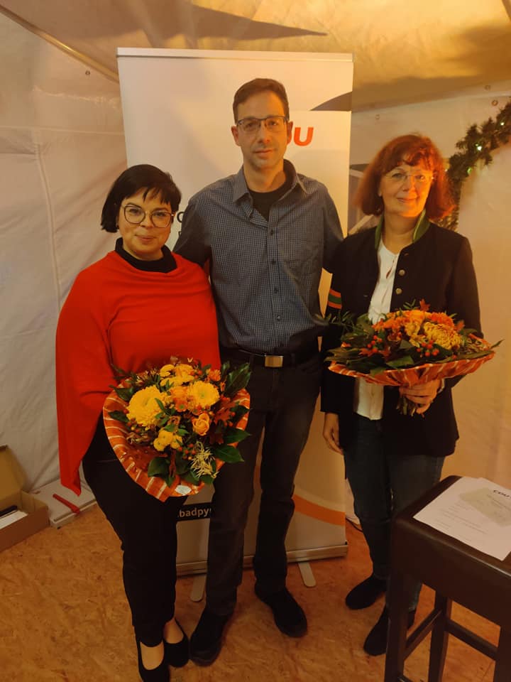 Anja Grages (Vorsitzende), Stephan Pechmann (stellv. Vorsitzender), Brigitte Nagel (stellv. Vorsitzende) Anja Grages (Vorsitzende), Stephan Pechmann (stellv. Vorsitzender), Brigitte Nagel (stellv. Vorsitzende)